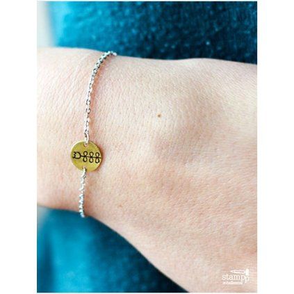 flower chain bracelet