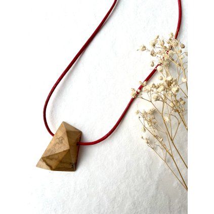 Náhrdelník JAM Wood Ořech