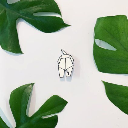 23b origami sloní prdelka