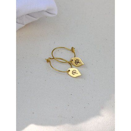leaf hoops