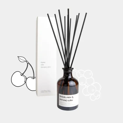 856 3 aroma difuzer tresen ruze cerveny rybiz