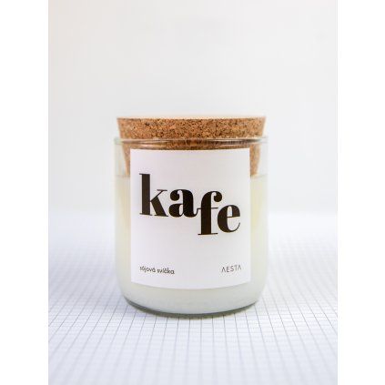 Svíčka sojová Aesta Kafe