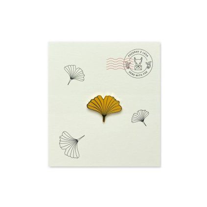 306 pozdrav z lesa ginkgo zlute 11zon