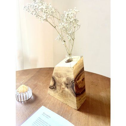 Váza Jam Wood Ořech