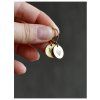 round short fox earrings