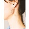 round big heart earrings