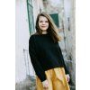 Mikina Minile Crop Black