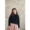Mikina Minile Crop Black