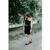 Tílko Minile Crop-top Black