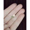 heart stud earrings