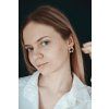 Náušnice Monika Tomulcová Lamellae IV