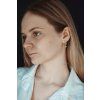 Náušnice Monika Tomulcová Lamellae IX