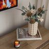 Papírové květy 6ks Pamperap Eucalyptus