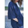 Šaty Minile Parade Zip Tencel Denim