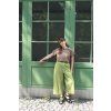 Kalhoty Minile Culottes Poplin Lime