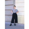 Kalhoty Minile Culottes Poplin Black