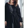 Šaty Minile Simple Puff Muslin Black