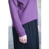 Mikina Minile Crop Plum