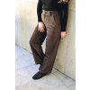 Kalhoty Minile Long Manchester Brown