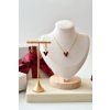 Náhrdelník Adriana Pesti Jewellery Srdce více barev