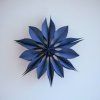 Papírová květina Papirueta Modrá