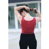 Tílko Minile Crop-top Oboustranné Cherry
