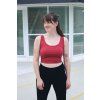 Tílko Minile Crop-top Oboustranné Cherry