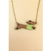 DachshundNecklaceGreen 1