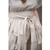 Šaty Minile Wide Poplin Nude