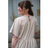 Šaty Minile Wide Poplin Nude