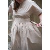 Šaty Minile Wide Poplin Nude