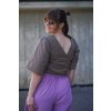 Halenka Minile Wrap Poplin Taupe