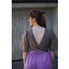 Halenka Minile Wrap Poplin Taupe