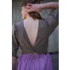 Halenka Minile Wrap Poplin Taupe