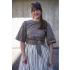 Halenka Minile Wrap Poplin Taupe