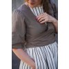 Halenka Minile Wrap Poplin Taupe