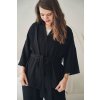 Kimono Minile Muslin Black